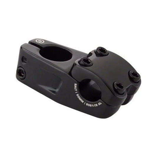 Salt, Comp Toploader, Stem, Diameter: 22.2mm, Length: 50mm, Steerer: 1-1/8'', Black (Bicycle Stems) – studio product photo