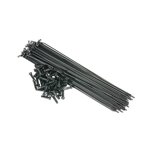 Salt PG Spokes - Pack of 40, Black, 179mm (Bicycle Spokes) – studio product photo