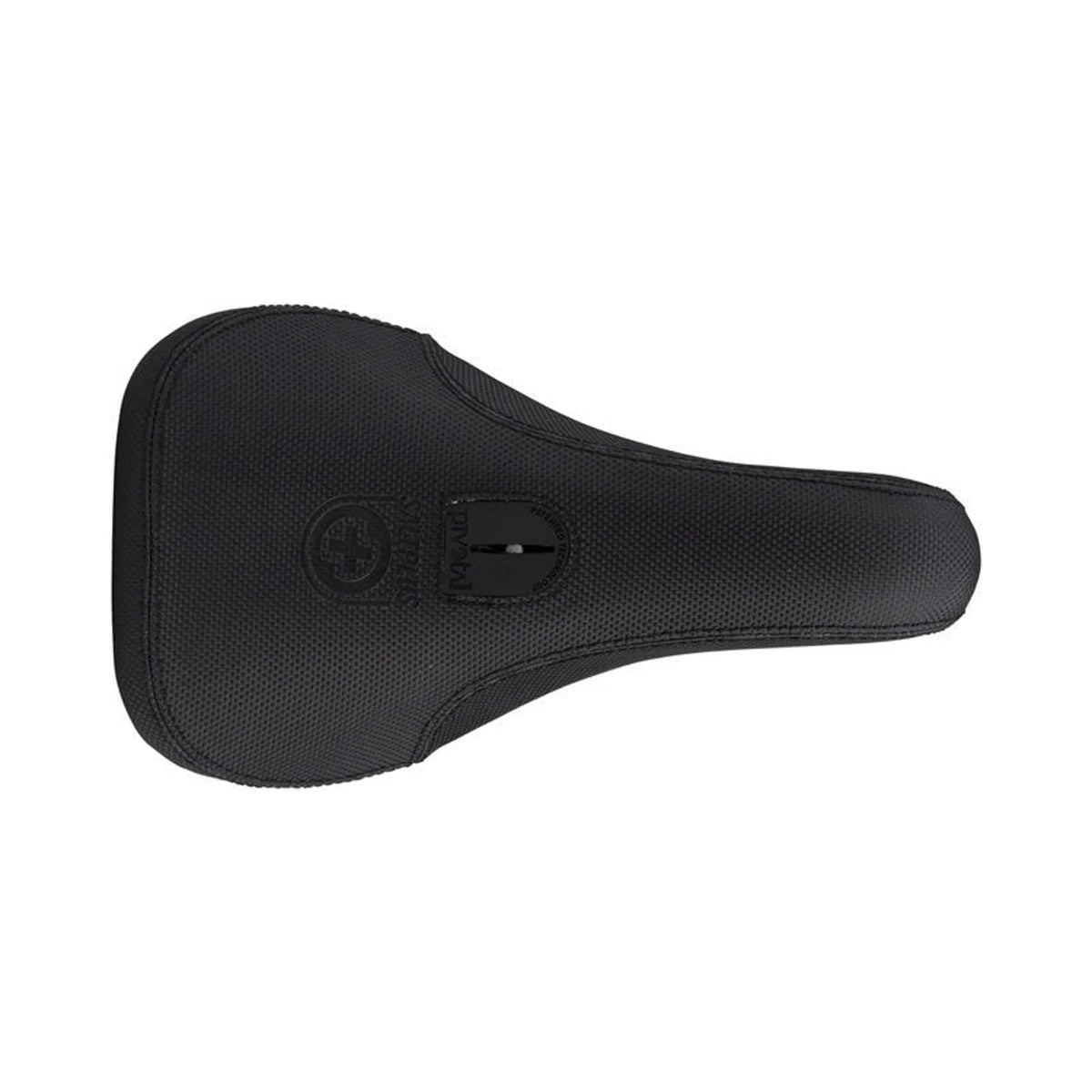 Salt Plus Pivotal Slim BMX Seat - Pivotal, Black (Bicycle Saddles) – front profile