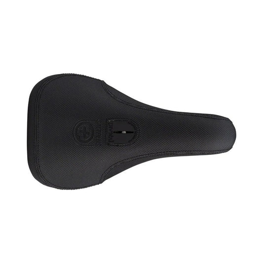 Salt Plus Pivotal Slim BMX Seat - Pivotal, Black (Bicycle Saddles) – front profile