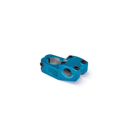 Salt, Pro Toploader, Stem, Diameter: 22.2mm, Length: 50mm, Steerer: 1-1/8'', Blue (Bicycle Stems) – studio photo