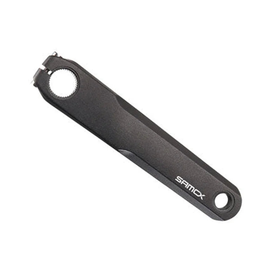 Samox E3 SH Ebike Crank Arm Set - 160mm, E8000/E7000 (Hollowtech II Spindle), 13mm offset, Black (Bicycle Cranks) – studio