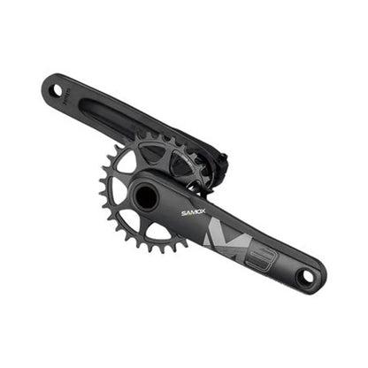 Samox M3 Crankset - 170mm, 10-12 Speed, 32t, 3-Bolt Direct Mount, 24mm Spindle, Black (Bicycle Cranks) – product view