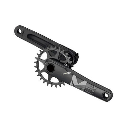 Samox M3 Crankset - 170mm, 10-12 Speed, 32t, 3-Bolt Direct Mount, 24mm Spindle, Black (Bicycle Cranks) – product view