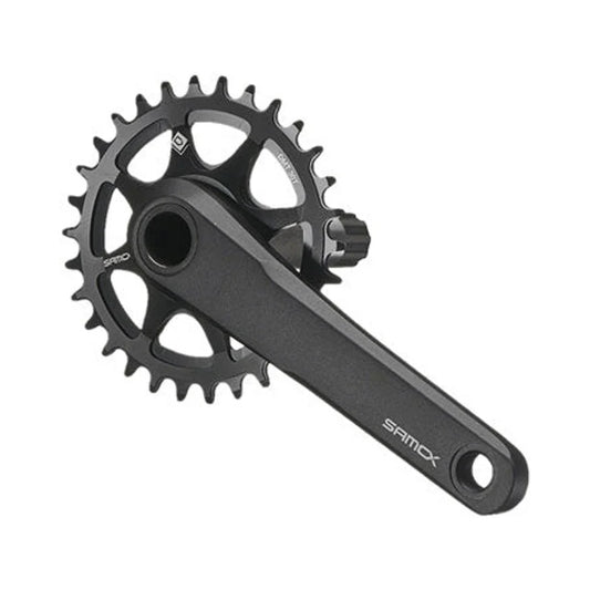 Samox TAM38 Fat Bike Crankset - 170mm, 11-Speed, 30t, Direct Mount Samox, 24mm CrMo Crank Spindle, For 100mm BB Shell, Black – Samox TAM38 Fat Bike Crankset - 170mm, 11-Speed, 30t, Direct Mount Samox, 24mm CrMo Crank Spindle, For 100mm BB Shell, Black