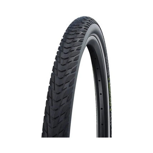 Schwalbe Marathon E-Plus Tire - 700 x 45, Clincher, Wire, Black, SmartGuard, Addix (Bicycle Tires) – studio product photo