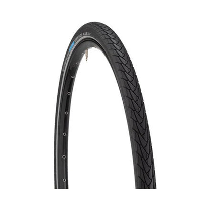 Schwalbe Marathon Plus Tire - 26 x 1.75, Clincher, Wire, Black/Reflective, Performance Line (Bicycle Tires) – detail angle
