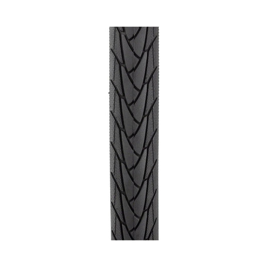 Schwalbe Marathon Plus Tire - 700 x 38, Clincher, Wire, Black/Reflective, Performance Line (Bicycle Tires) – front profile