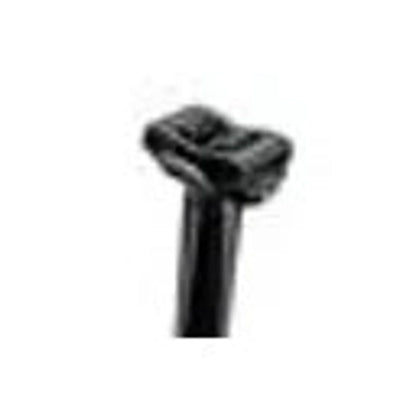 SDG Tellis V2 Dropper Seatpost (100mm) 31.6mm, Black (Bicycle Seatposts) – detail angle