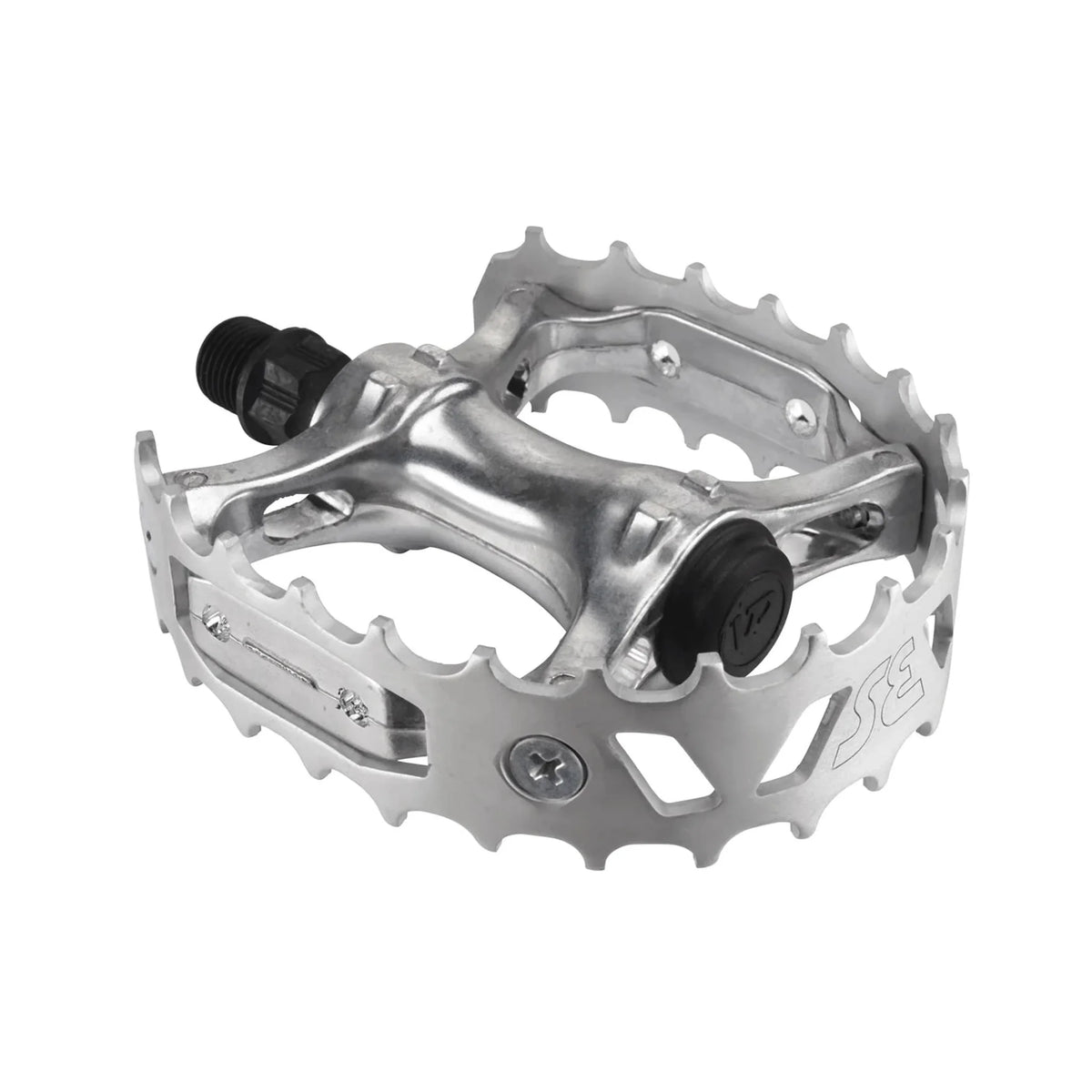 SE Bear Trap Pedals - 9/16" (Bicycle Pedals) – close-up detail