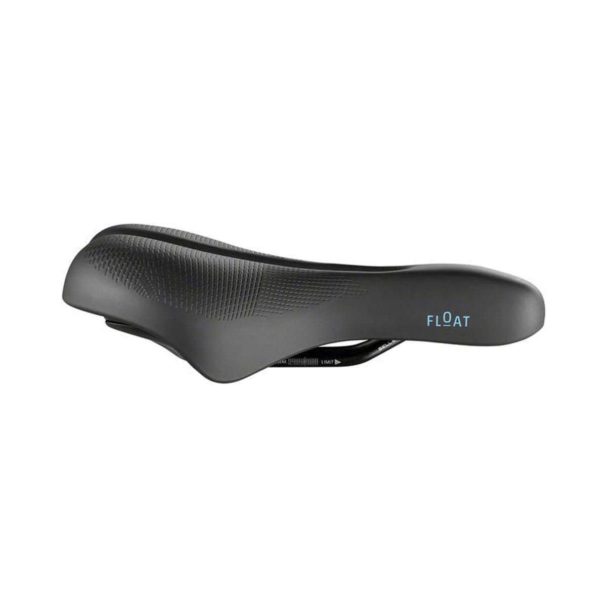 Selle Royal Float Saddle - Steel, Black, Moderate, Women's (Bicycle Saddles) – front profile