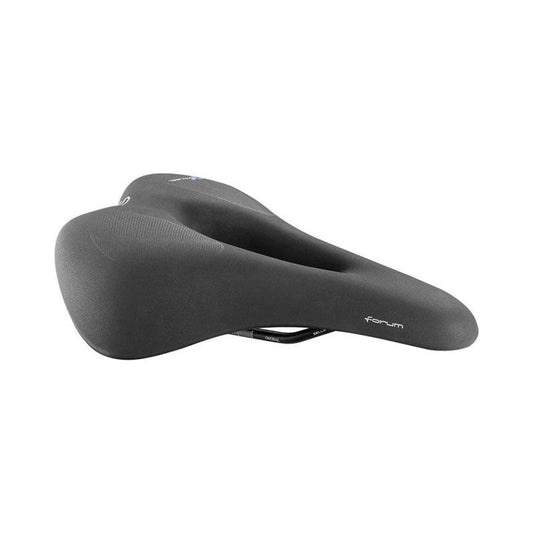 Selle Royal Forum Moderate Saddle - Steel, Black, Men's (Bicycle Saddles) – detail angle