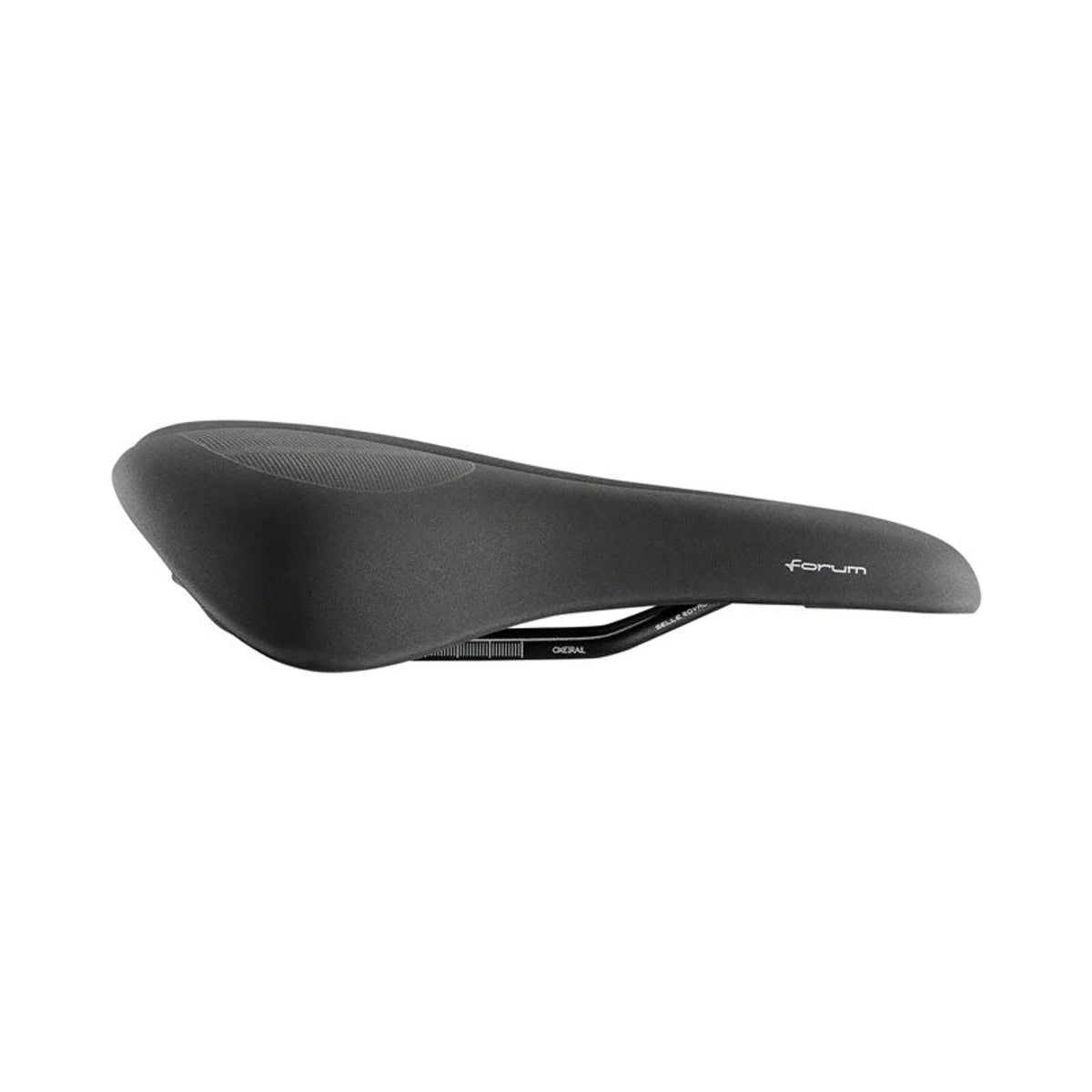 Selle Royal Forum Moderate Saddle - Steel, Black, Men's (Bicycle Saddles) – studio photo