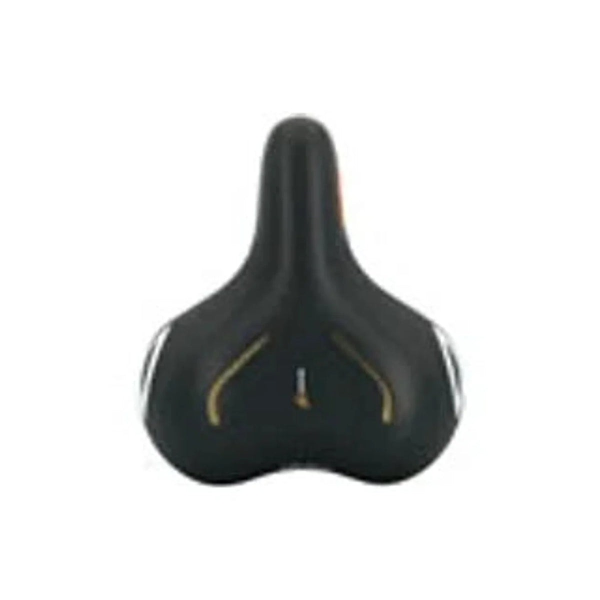 Selle Royal Lookin Stracciatella Saddle - Steel, Black, Relaxed (Bicycle Saddles) – studio product photo