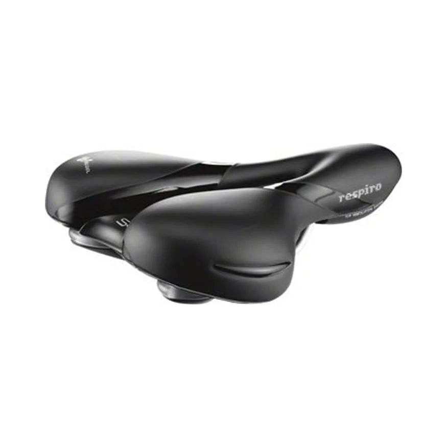 Selle Royal Respiro Saddle - Manganese, Black, Moderate (Bicycle Saddles) – studio product photo