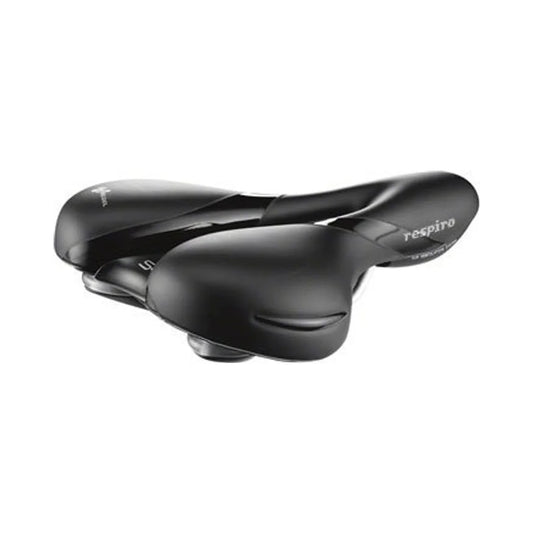 Selle Royal Respiro Saddle - Manganese, Black, Moderate (Bicycle Saddles) – studio product photo