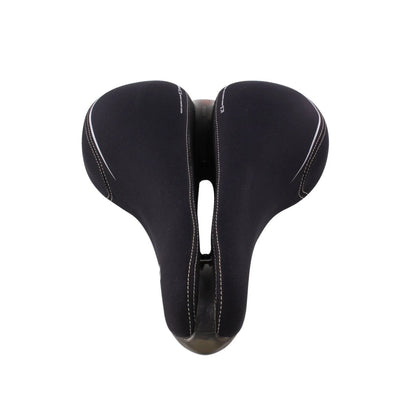 Serfas CR-RXL Twin Bar Design Cruiser RX Comfort w/ Lycra Cover Seat (Bicycle Saddles) – front profile (view 7 of 7)