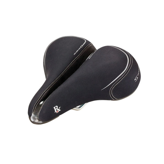 Serfas CR-RXL Twin Bar Design Cruiser RX Comfort w/ Lycra Cover Seat (Bicycle Saddles) – front profile