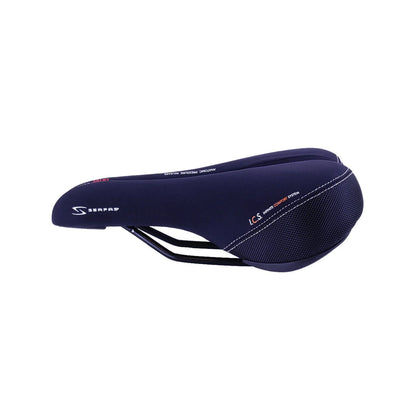 Serfas DDM-CT Dual Density® Men’s Comfort W/Cutout & Lycra Cover Saddle (Bicycle Saddles) – product view