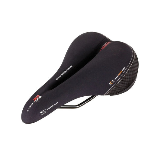 Serfas DDM-CT Dual Density® Men’s Comfort W/Cutout & Lycra Cover Saddle (Bicycle Saddles) – showcase image