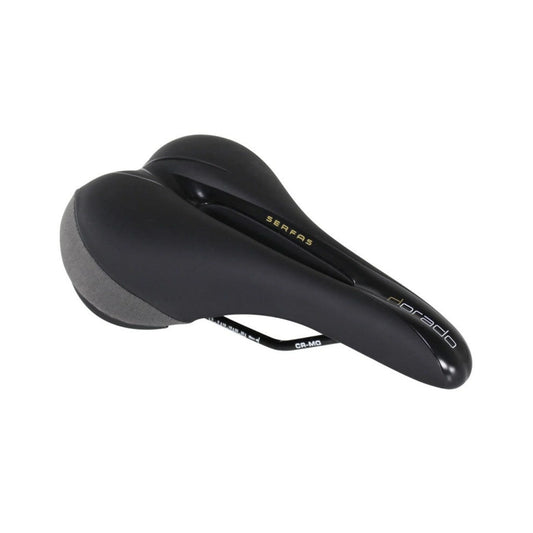 Serfas MX-3 Dorado Chromoly MTB Saddle (Bicycle Saddles) – front profile