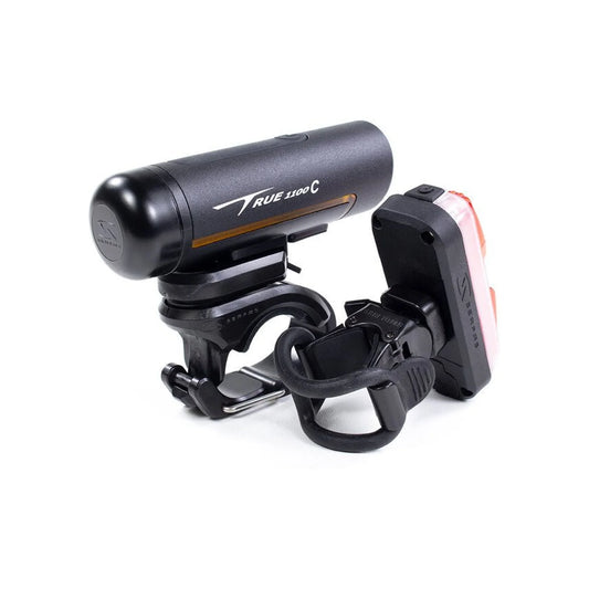 Serfas TSC-8 True Series Combo 1100C/350 Light Set (Bicycle Lights) – close-up detail