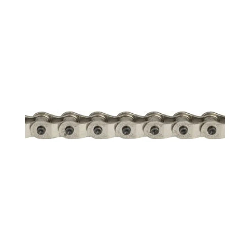 The Shadow Conspiracy Interlock V2 Chain - Single Speed 1/2" x 1/8", 98 Links, Half Link Chain, Silver – The Shadow Conspiracy Interlock V2 Chain - Single Speed 1/2" x 1/8", 98 Links, Half Link Chain, Silver (Bicycle Chains)