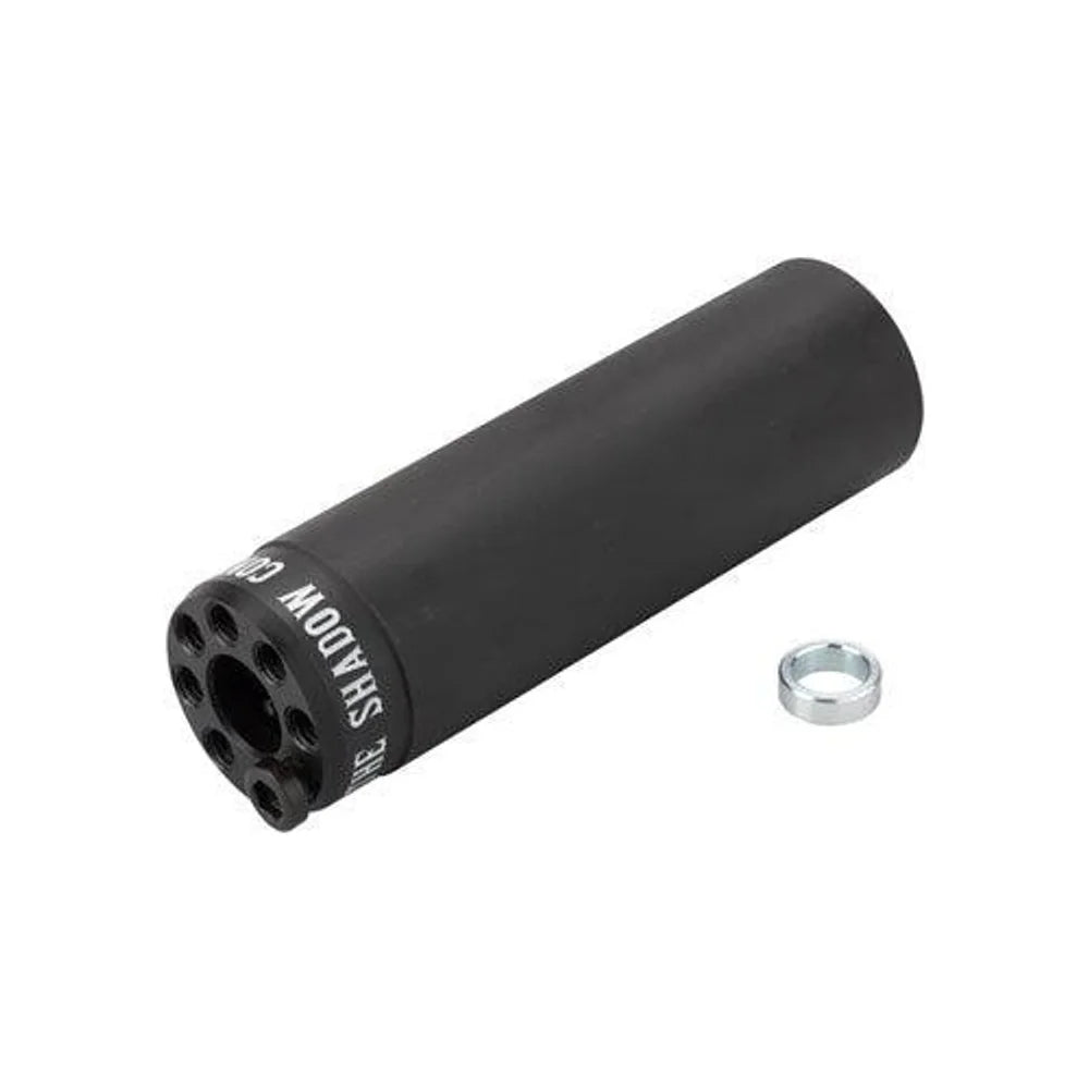 The Shadow Conspiracy Little Ones Peg 4" Machine Black (BMX Peg) – studio product photo
