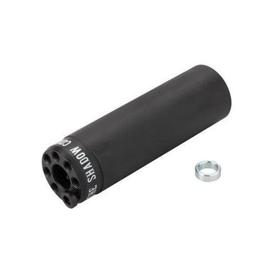 The Shadow Conspiracy Little Ones Peg 4" Machine Black (BMX Peg) – studio product photo