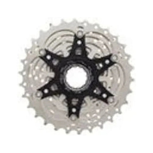 Shimano 105 CS-HG700-11 Cassette - 11 Speed, 11-34t, Silver (Bicycle Cassettes & Freewheels) – studio product photo