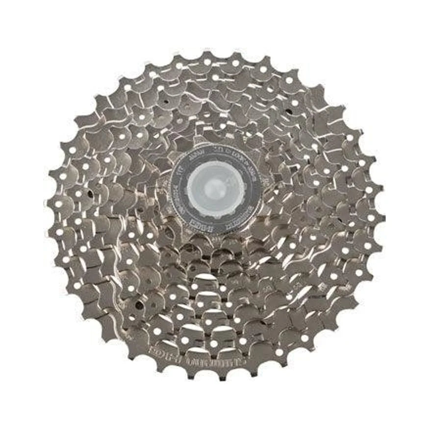 Shimano Alivio CS-HG400 Cassette - 9 Speed, 11-34t, Silver, Nickel Plated (Bicycle Cassettes & Freewheels) – studio product