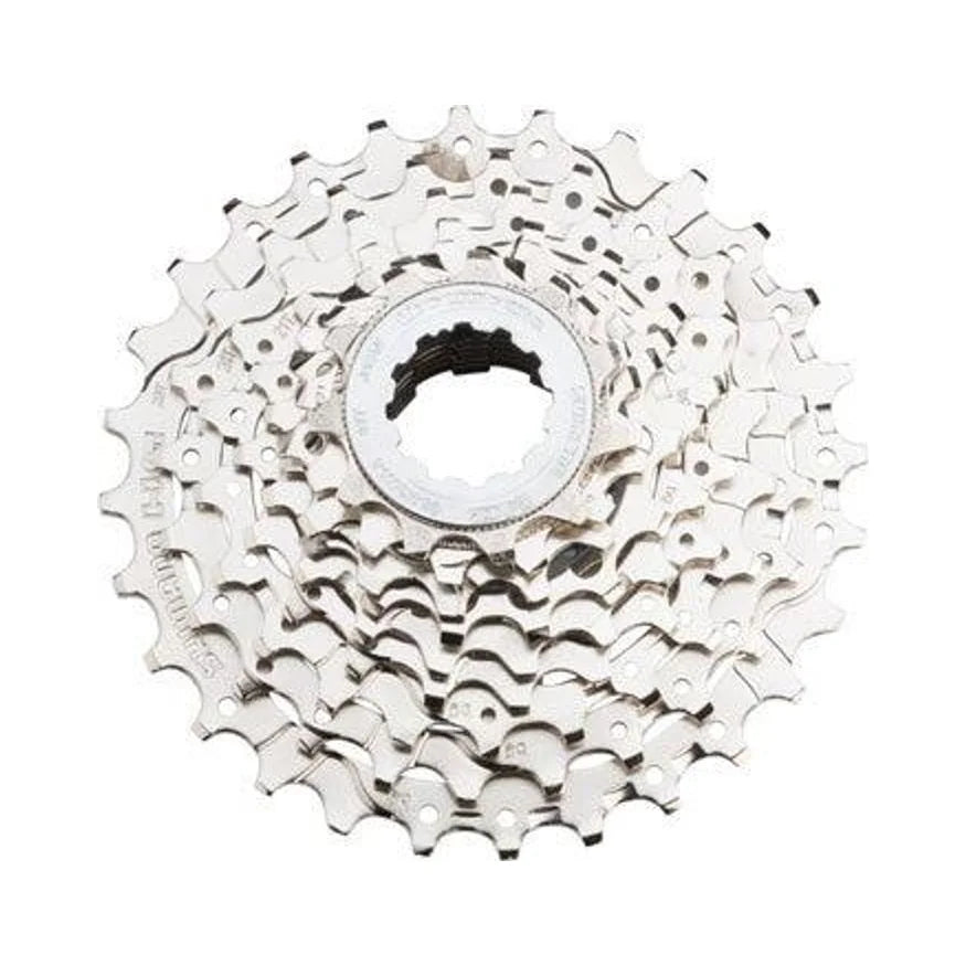 Shimano Alivio CS-HG400 Cassette - 9 Speed, 11-36t, Silver, Nickel Plated (Bicycle Cassettes & Freewheels) – studio product