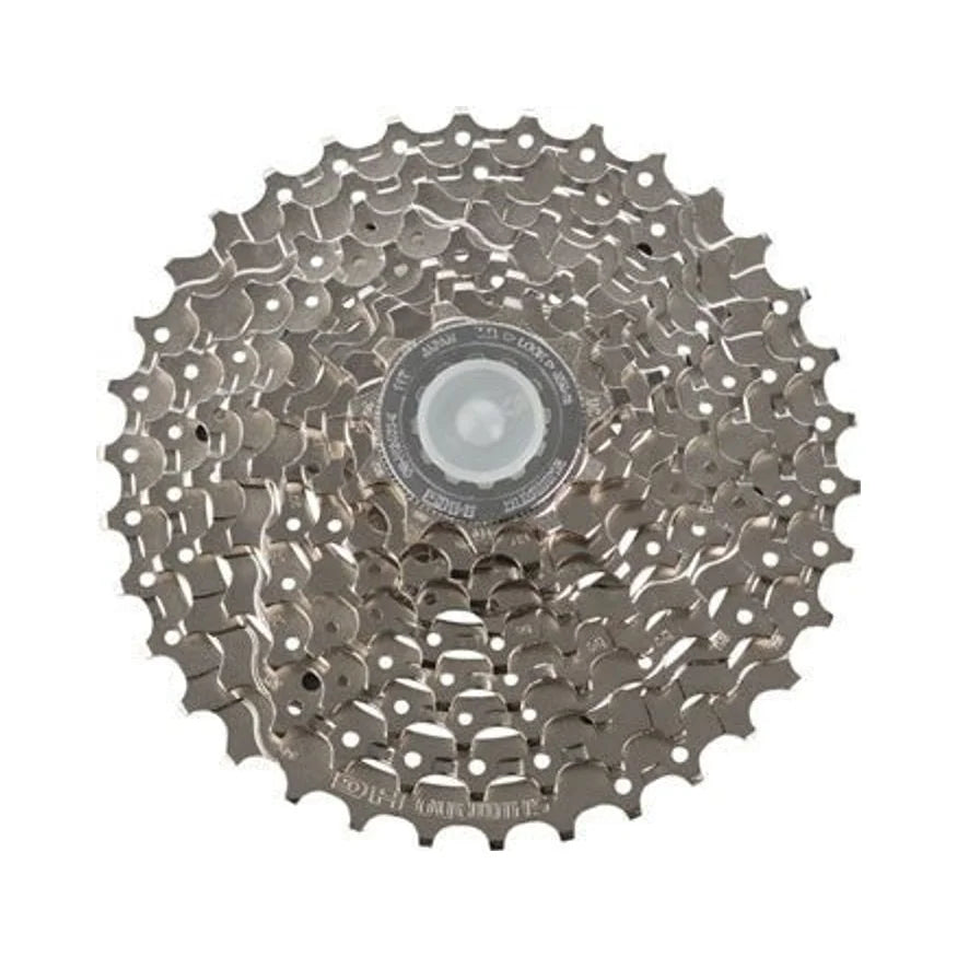 Shimano Alivio CS-HG400 Cassette - 9 Speed, 12-36t, Silver, Nickel Plated (Bicycle Cassettes & Freewheels) – studio product