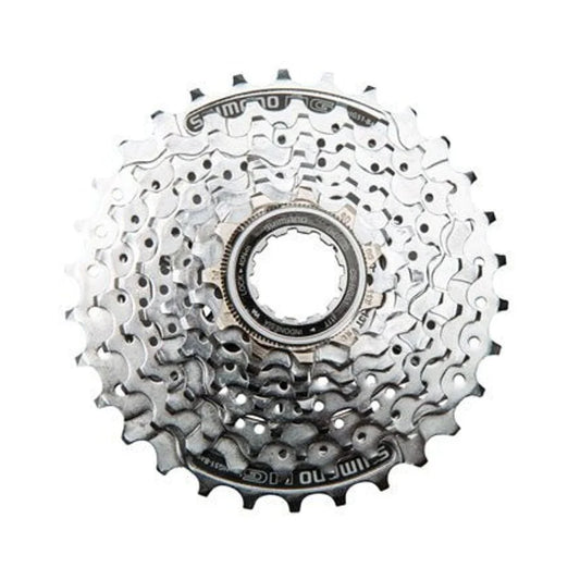 Shimano Alivio CS-HG51 Cassette - 8 Speed, 11-30t, Silver (Bicycle Cassettes & Freewheels) – studio product photo