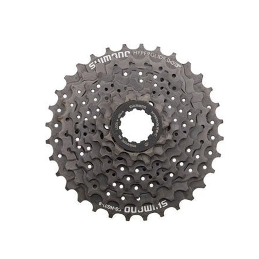 Shimano Altus CS-HG31 Cassette - 8 Speed, 11-32t, Black (Bicycle Cassettes & Freewheels) – studio product photo