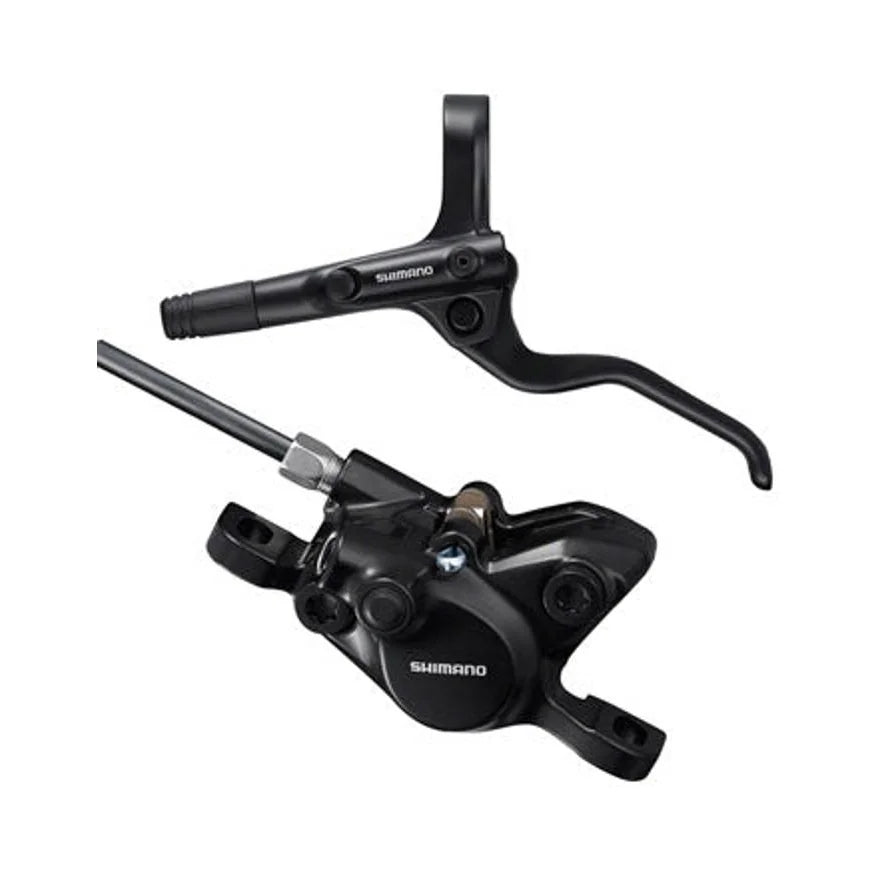 Shimano BR-MT200 Disc Brake and BL-MT201 Lever - Front, Hydraulic, 2-Piston, Post Mount, Black (Bicycle Brake Sets) – studio