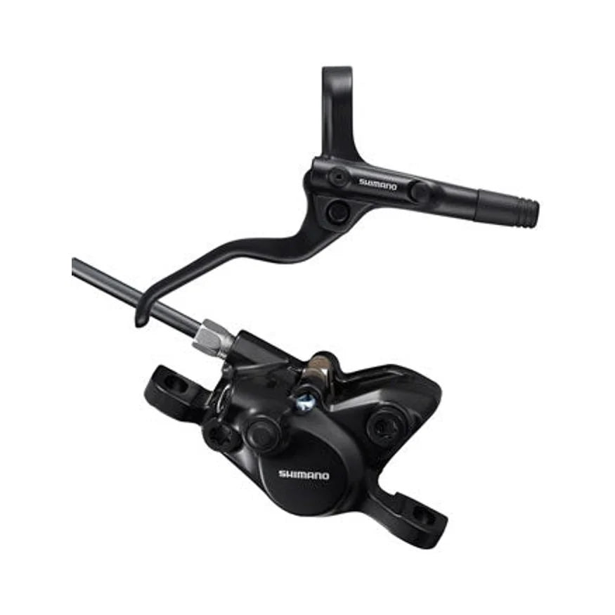 Shimano BR-MT200 Disc Brake and BL-MT201 Lever - Rear, Hydraulic, 2-Piston, Post Mount, Black (Bicycle Brake Sets) – studio