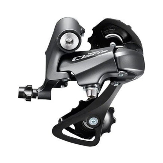 Shimano Claris RD-R2000-GS Rear Derailleur - 8 Speed, Medium Cage, Black (Bicycle Derailleurs) – studio product photo