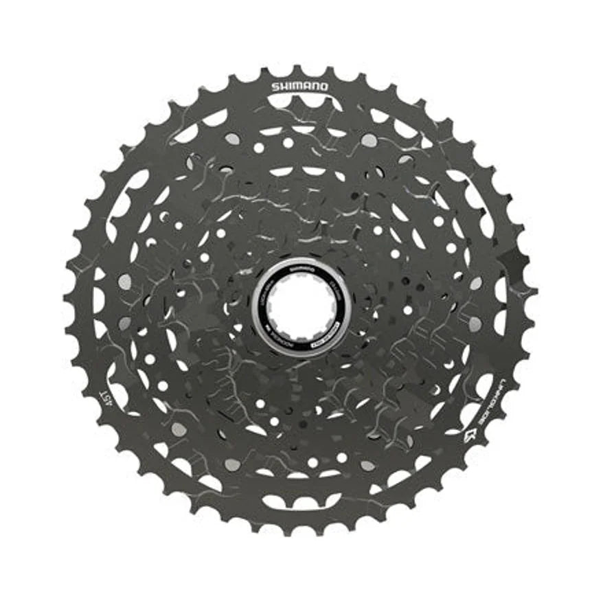 Shimano CUES CS-LG400-11 Cassette - 11-Speed, 11-45t, LINKGLIDE, Black (Bicycle Cassettes & Freewheels) – product view