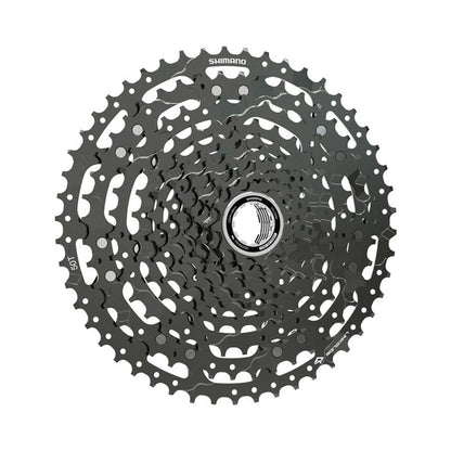 Shimano CUES CS-LG400-11 Cassette - 11 Speed, 11-50t, LINKGLIDE, Black (Bicycle Cassettes & Freewheels) – showcase image