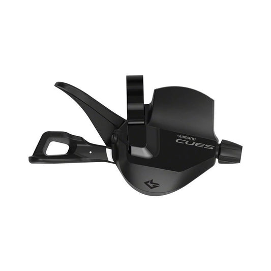 Shimano CUES SL-U6000-10R Shifter - Right, 10-Speed, Rapidfire Plus, Optical Gear Display, Black (Bicycle Shifters) – front