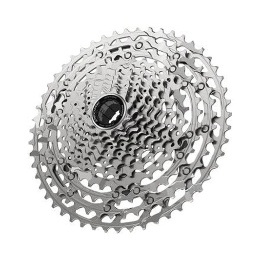 Shimano Deore CS-M5100-11 Cassette - 11-Speed, 11-51t, Silver (Bicycle Cassettes & Freewheels) – studio product photo