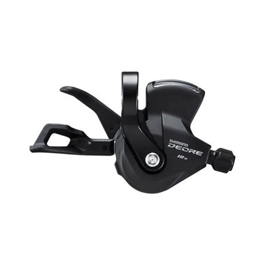 Shimano Deore SL-M4100-R Right Shift Lever - 10-Speed, RapidFire Plus, Optical Gear Display, Black – Shimano Deore SL-M4100-R Right Shift Lever - 10-Speed, RapidFire Plus, Optical Gear Display, Black (Bicycle Shifters)