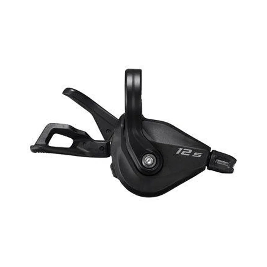Shimano Deore SL-M6100-R Right Shift Lever - 12-Speed, RapidFire Plus, Black (Bicycle Shifters) – studio product photo