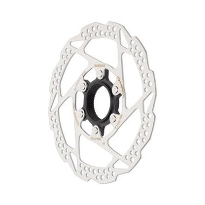 Shimano Deore SM-RT54-S Disc Brake Rotor - 160mm, Center Lock, For Resin Pads Only, Silver (Bicycle Brake Rotors) – front
