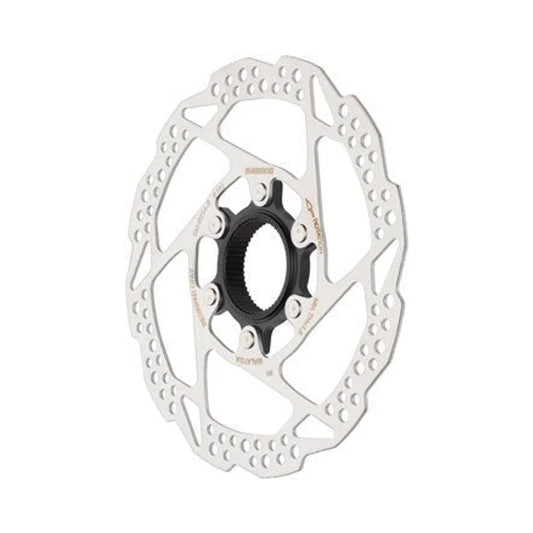 Shimano Deore SM-RT54-S Disc Brake Rotor - 160mm, Center Lock, For Resin Pads Only, Silver (Bicycle Brake Rotors) – front