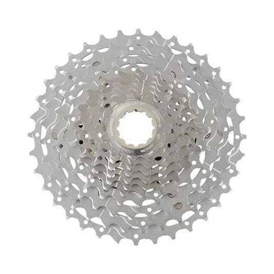 Shimano Deore XT CS-M771 Cassette - 10 Speed, 11-32t, Silver (Bicycle Cassettes & Freewheels) – studio product photo