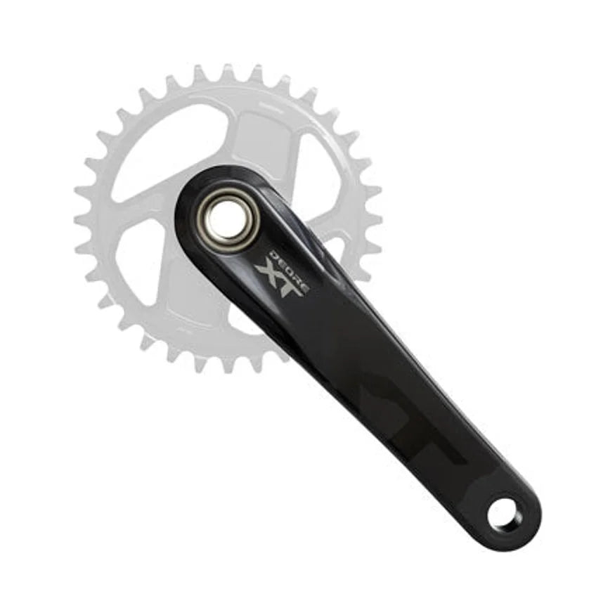 Shimano Deore XT FC-M8200 Crankset - 165mm, 1x, Direct Mount, Hollowtech II Hollow-Forged Crankarms, Black – Shimano Deore XT FC-M8200 Crankset - 165mm, 1x, Direct Mount, Hollowtech II Hollow-Forged Crankarms, Black (Bicycle Cranks)