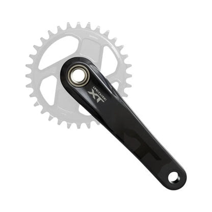 Shimano Deore XT FC-M8200 Crankset - 165mm, 1x, Direct Mount, Hollowtech II Hollow-Forged Crankarms, Black – Shimano Deore XT FC-M8200 Crankset - 165mm, 1x, Direct Mount, Hollowtech II Hollow-Forged Crankarms, Black (Bicycle Cranks)