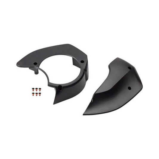 Shimano Drive Unit Cover, SM-DUE80-B, Large Cover, Cover and Screw (Bicycle Drivetrain Parts) – studio photo